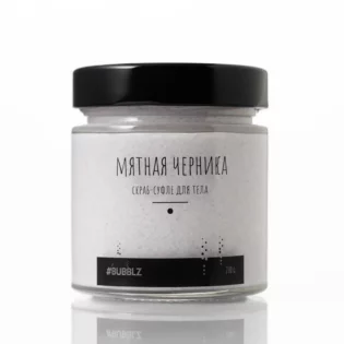 Скраб-суфле «Мятная черника»