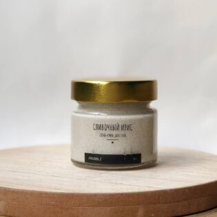 Скраб-суфле «Сливочный ирис»  с шиммером 100 мл (лимитированный товар)