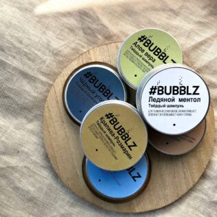 Металлическая баночка для твердого шампуня